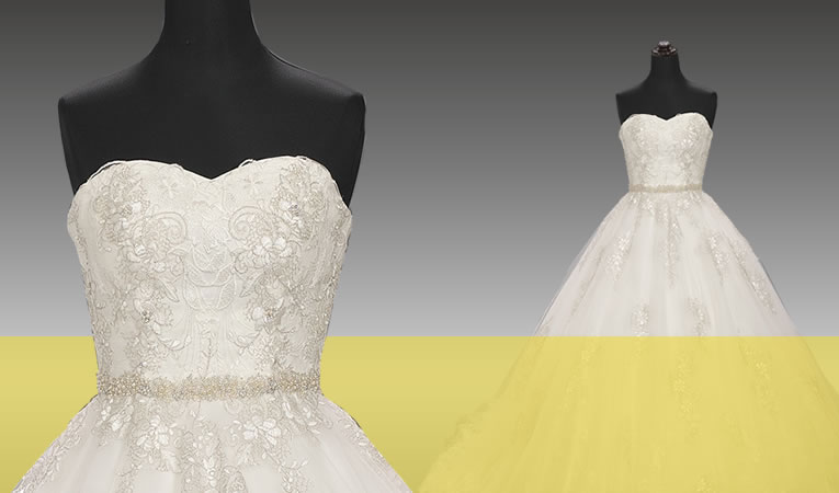 GRSシリーズのウェディングドレス