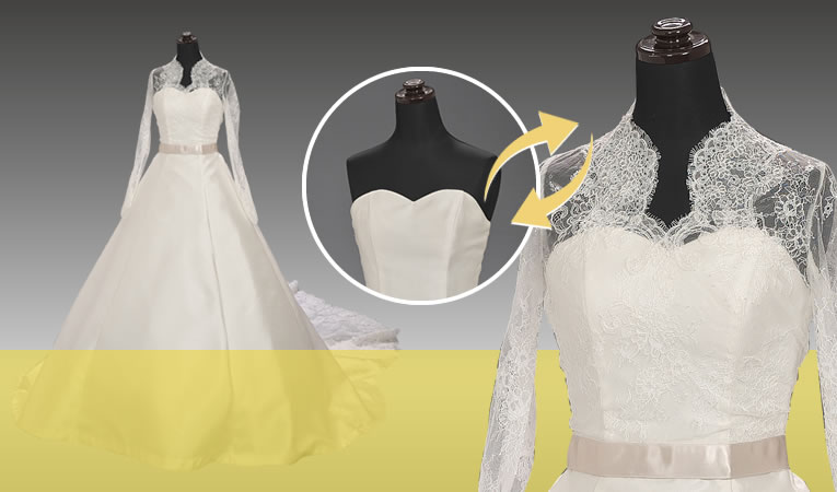 GRSシリーズのウェディングドレス