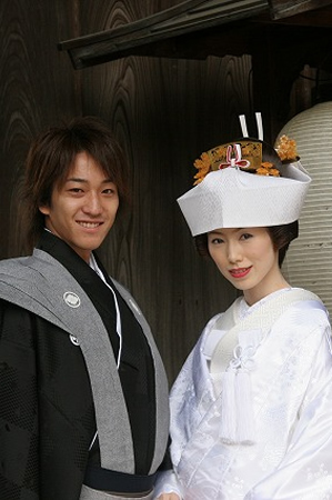 高山古い町並みのフォトウェディング