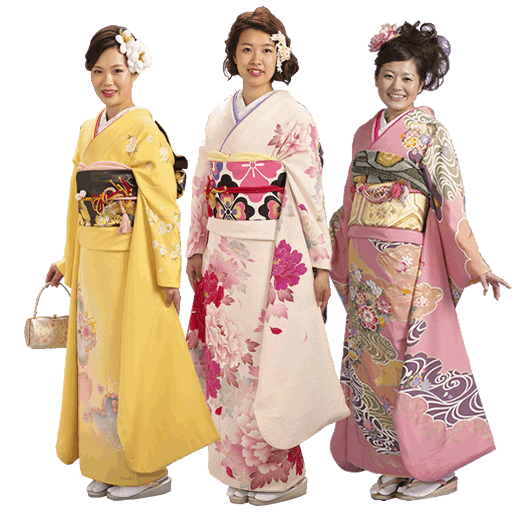 成人式の引き振袖