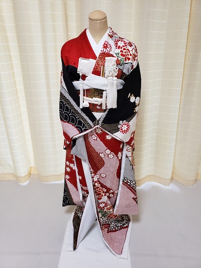 リメイク後の引き振袖