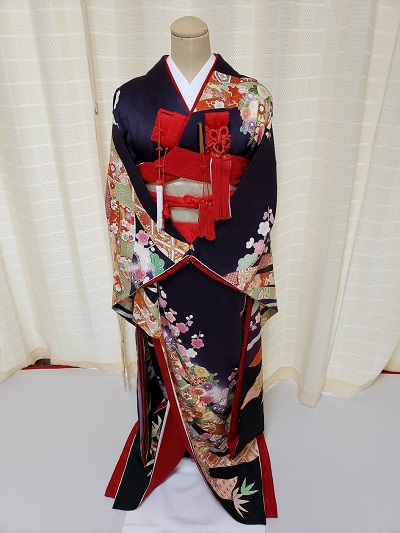 リメイク後の引き振袖