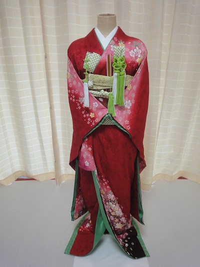 リメイク後の引き振袖