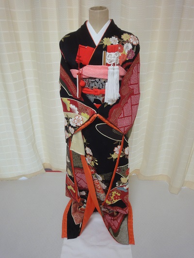 リメイク後の引き振袖