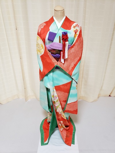 リメイク後の引き振袖