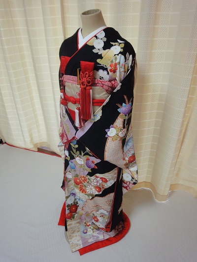 リメイク後の引き振袖
