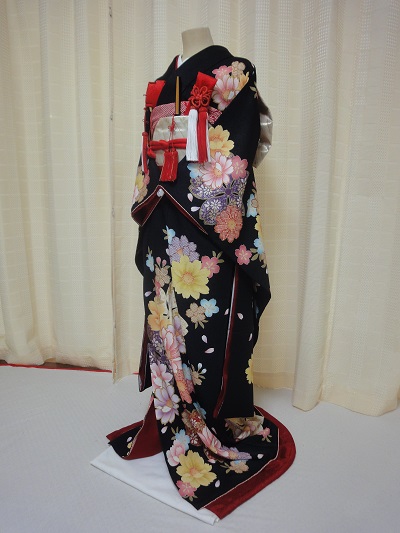 リメイク後の引き振袖