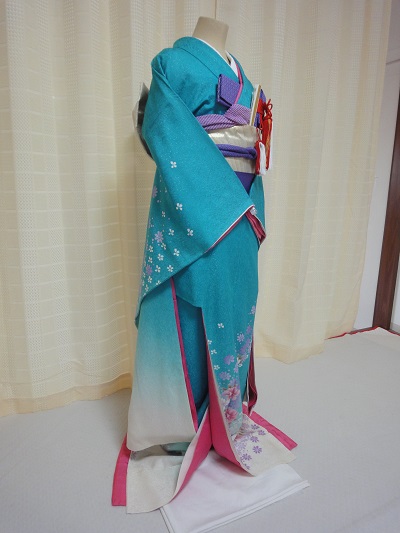 リメイク後の引き振袖