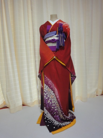 リメイク後の引き振袖