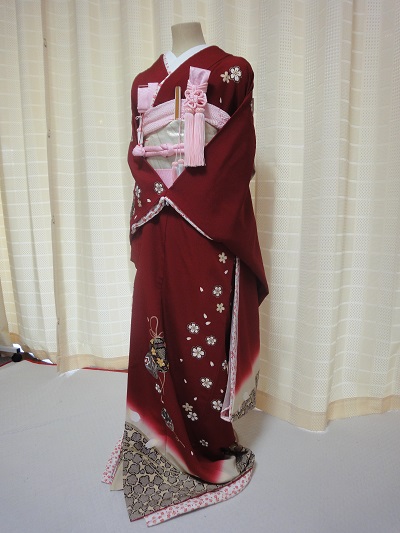 リメイク後の引き振袖
