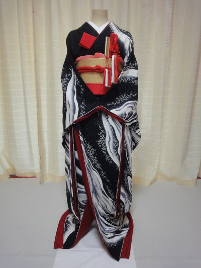 リメイク後の引き振袖