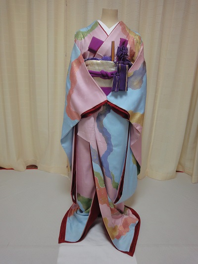 リメイク後の引き振袖