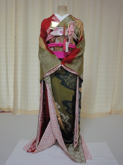 リメイク後の引き振袖