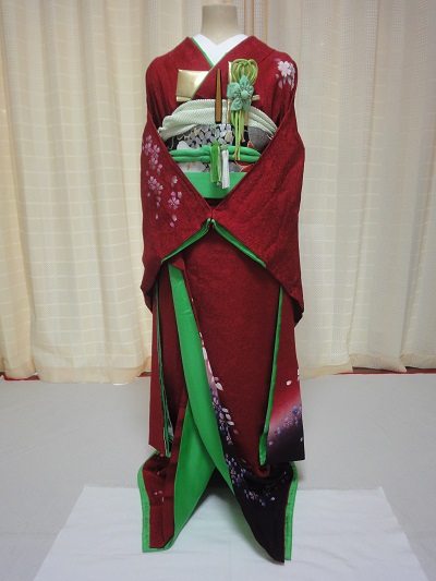 リメイク後の引き振袖