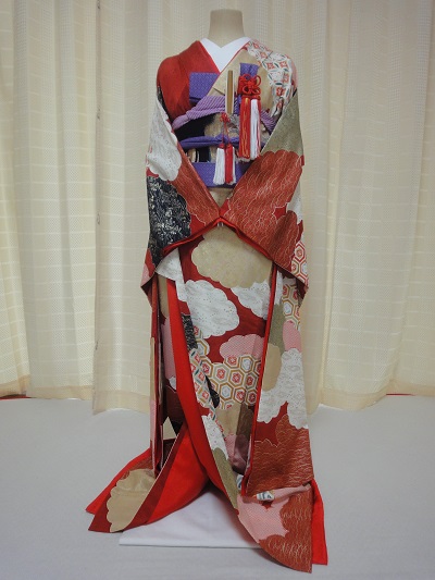 リメイク後の引き振袖