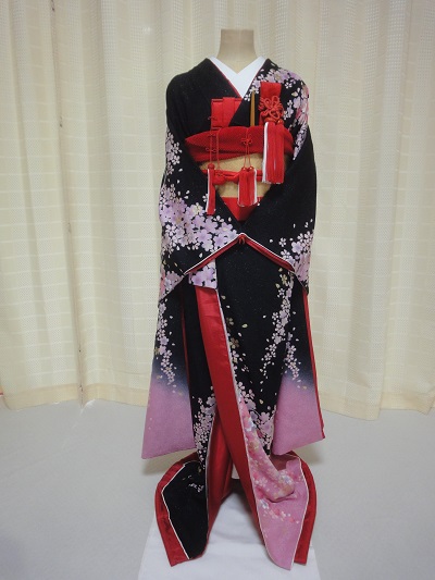 リメイク後の引き振袖