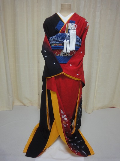 リメイク後の引き振袖