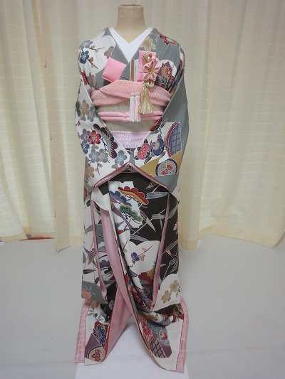 リメイク後の引き振袖