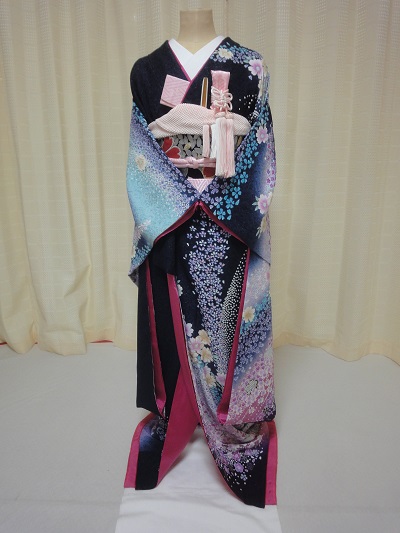 リメイク後の引き振袖