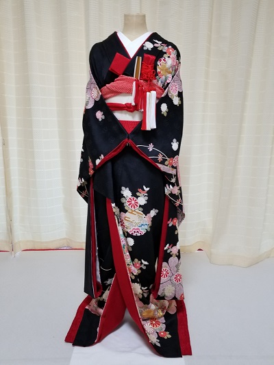 リメイク後の引き振袖