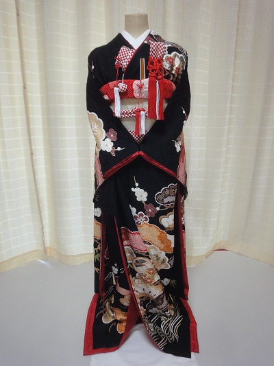 リメイク後の引き振袖