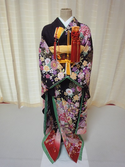 リメイク後の引き振袖