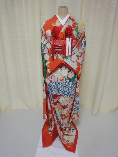 リメイク後の引き振袖