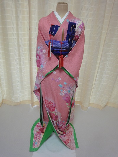 リメイク後の引き振袖