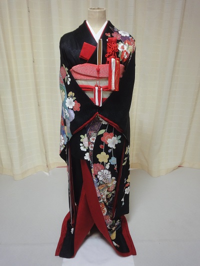 リメイク後の引き振袖