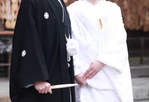 シルクの白無垢