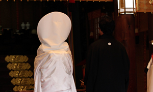 白無垢姿の花嫁