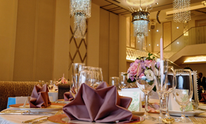 結婚式披露宴会場