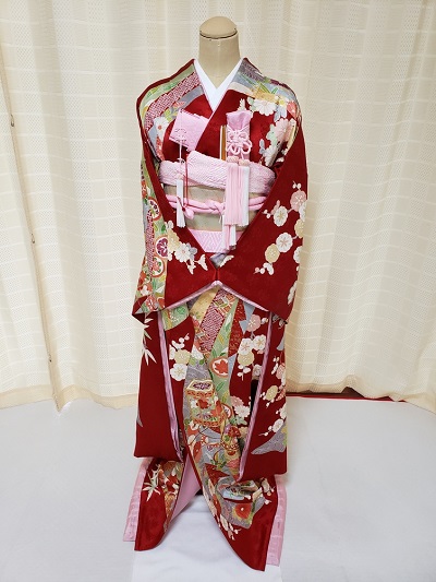 リメイク後の引き振袖