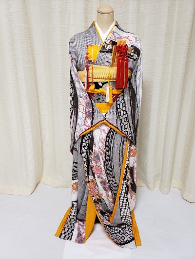 リメイク後の引き振袖