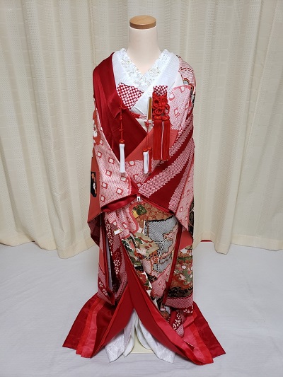 リメイク後の打掛