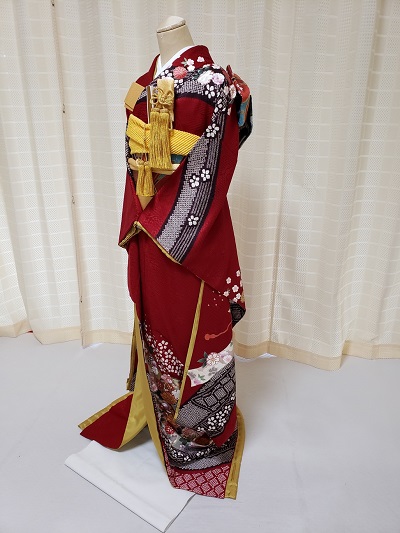 リメイク後の引き振袖