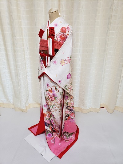 リメイク後の引き振袖