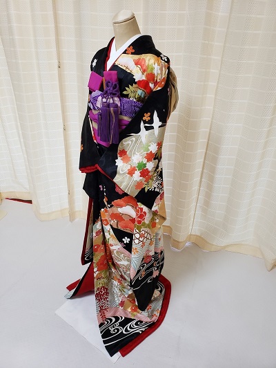 リメイク後の引き振袖