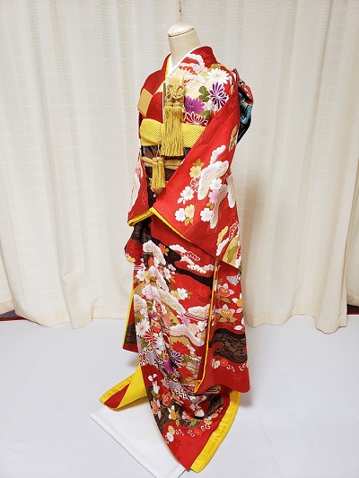 リメイク後の引き振袖