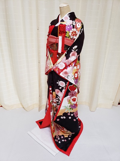 リメイク後の引き振袖