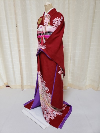 リメイク後の引き振袖