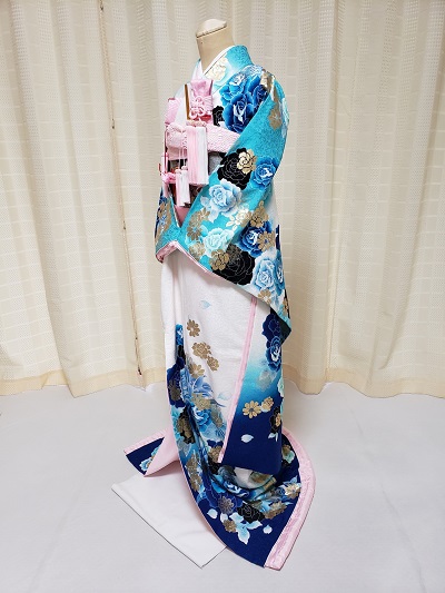 リメイク後の引き振袖