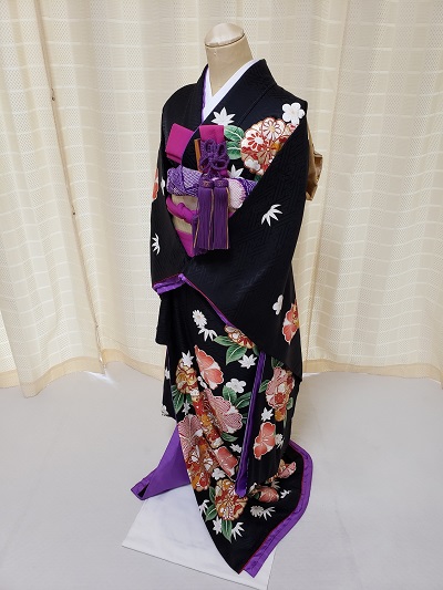 リメイク後の引き振袖