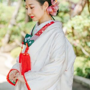 ２way白無垢を着た花嫁