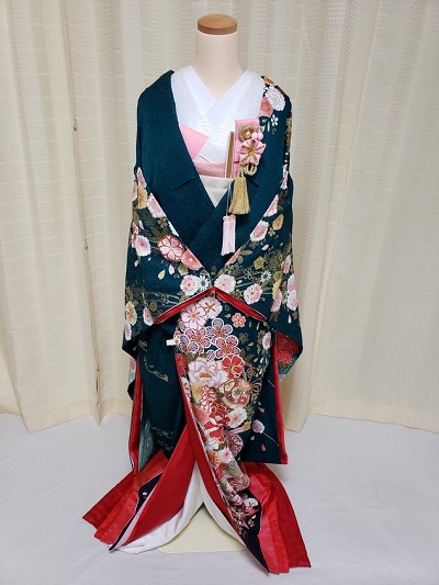 リメイク後の打掛全身