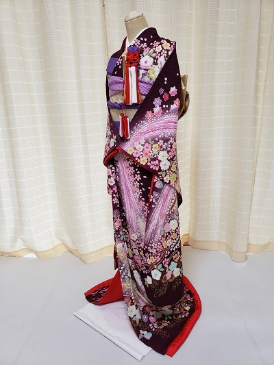 リメイク後の引き振袖