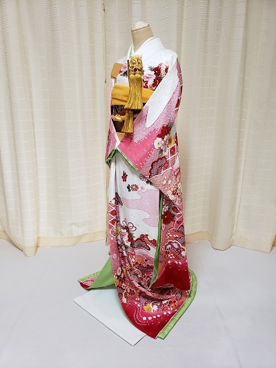 リメイク後の引き振袖