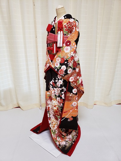 リメイク後の引き振袖