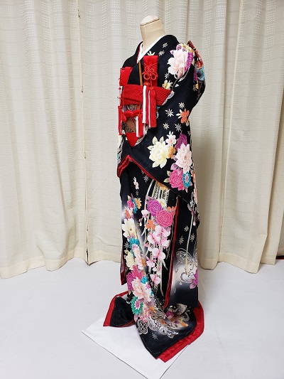 リメイク後の引き振袖
