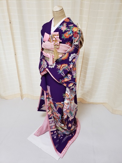 リメイク後の引き振袖